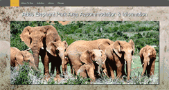 Desktop Screenshot of addo-tourist-info.co.za