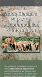 Mobile Screenshot of addo-tourist-info.co.za